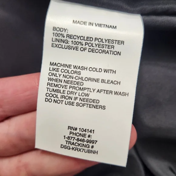 DSG Cozy Fleece Full Zip Jacket Funky Fair Isle Pattern Girls Medium (10-12) NWT - Picture 8 of 14